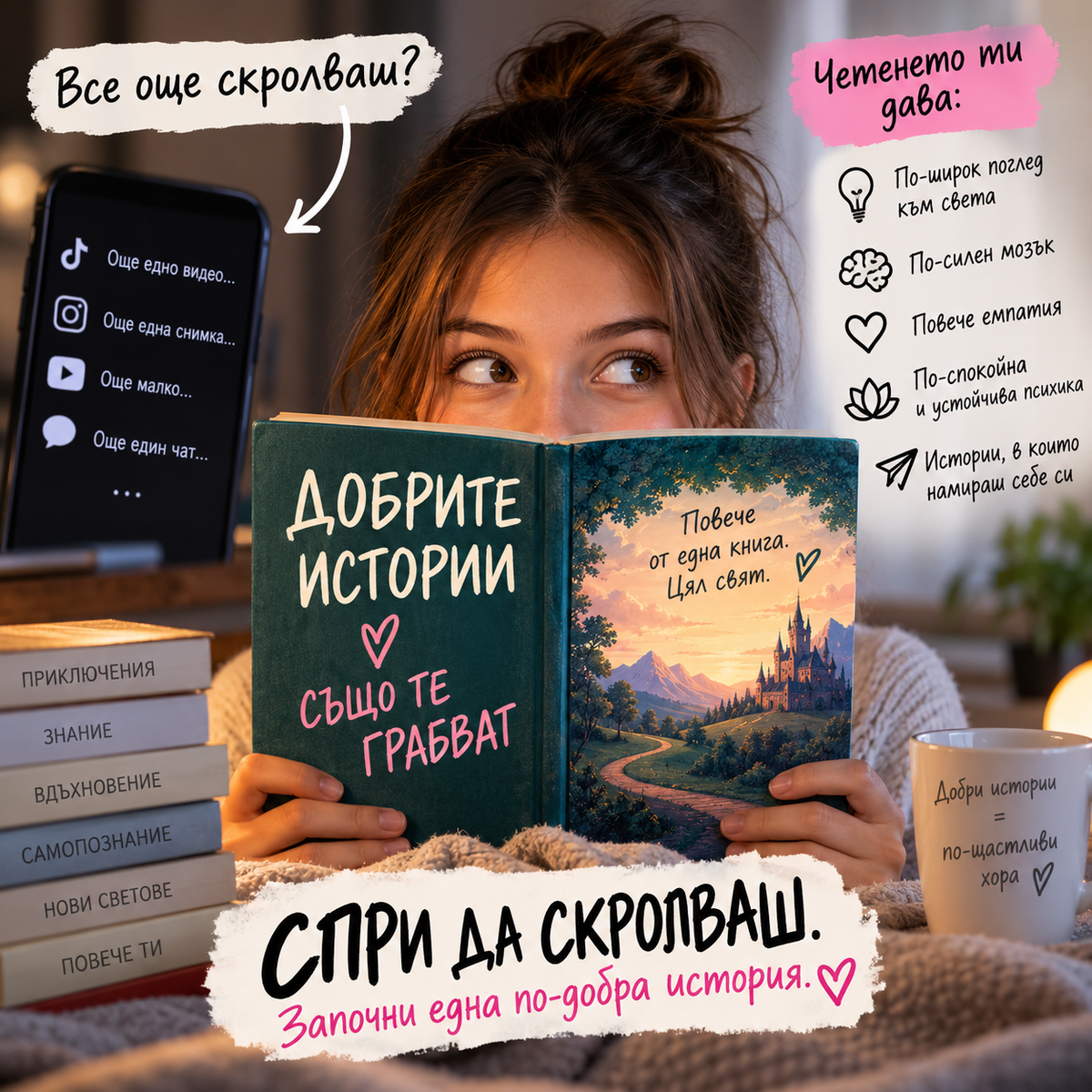 Защо младите хора не четат книги – и дали проблемът наистина е в тях?
